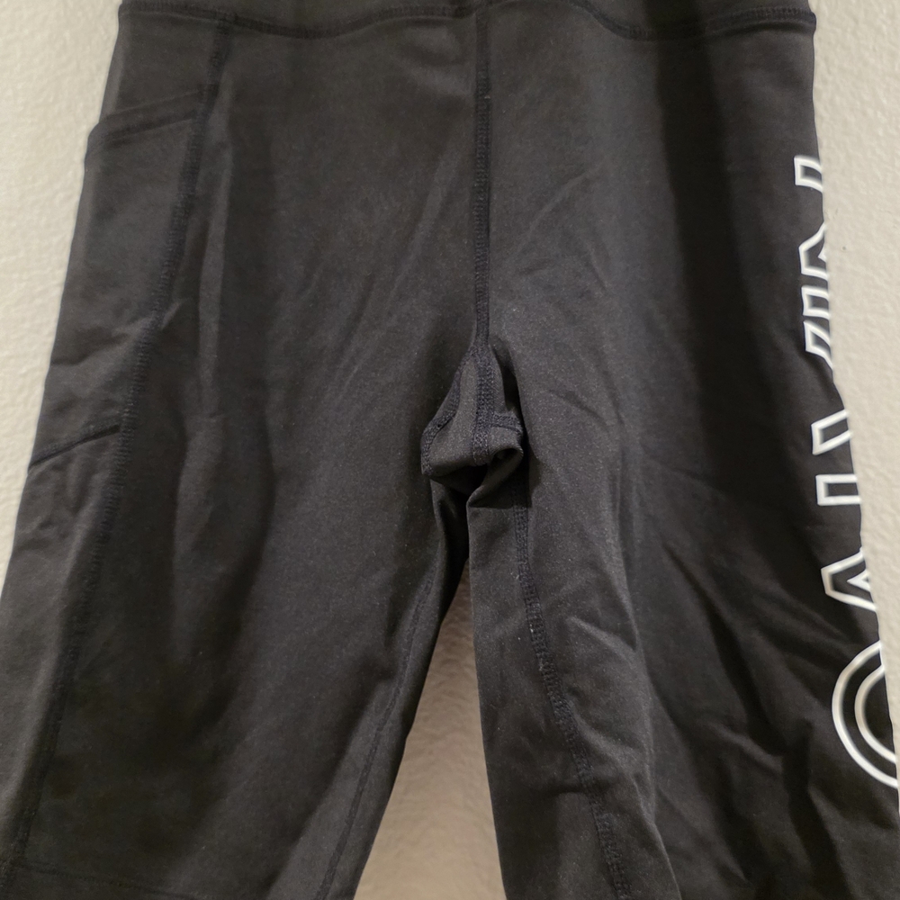 Calvin Klein Black Shorts with White Detailing